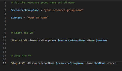 Selective shutoff code graphic